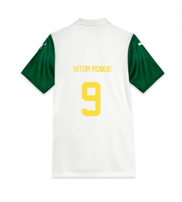 Palmeiras Vitor Roque #9 Udebanetrøje 2025-26 Kortærmet